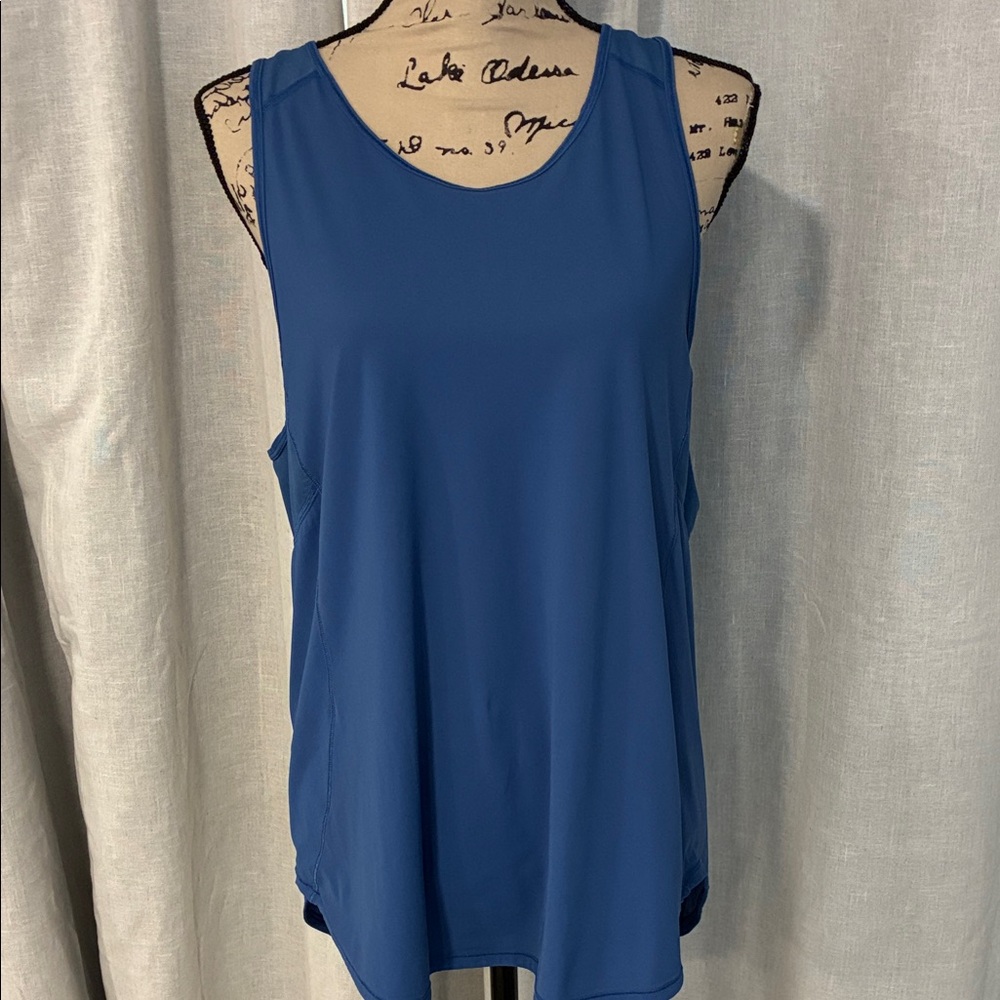 lululemon athletica Blue Tank Top